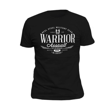 Warrior Vintage T-Shirt Black