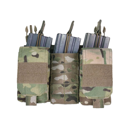 Warrior Detachable Front Panel MK1 (3x 5.56 Mag Pouches and 2 Utility Pouches) Multicam
