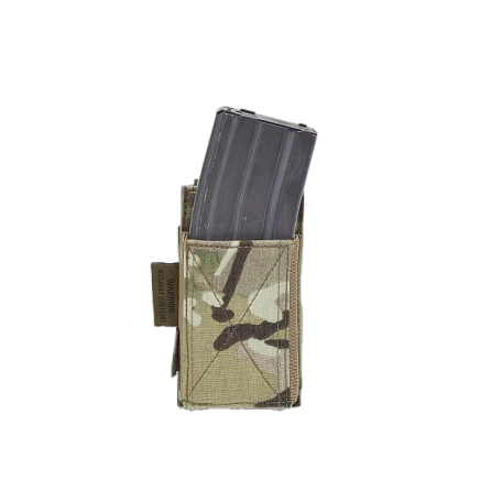 Warrior Single Elastic Mag Pouch MultiCam