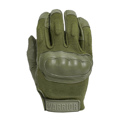 Warrior Enforcer Hard Knuckle Glove Olive Drab