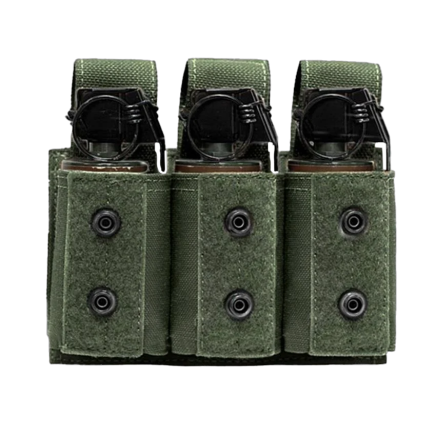 Warrior Triple 40mm Grenade Olive Drab