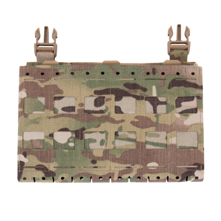 Warrior Laser Cut Kangaroo Pouch with 2 x 7.62mm Inserts MultiCam