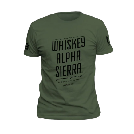 Whiskey Alpha Sierra T-Shirt OD Green