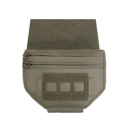Warrior Laser Cut Drop Down Velcro Pouch Ranger Green
