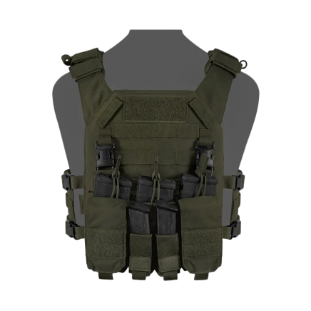 Warrior RPC DFP MK1 Recon Plate Carrier Combo with 3x Universal Open Mag Pouches, 2x 9mm Mag Pouches, 2x Utility Pouches