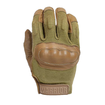 Warrior Enforcer Hard Knuckle Glove Coyote Tan