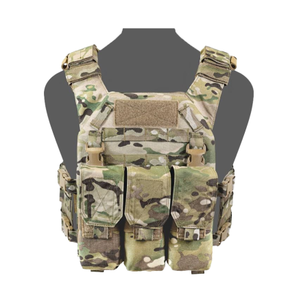 Warrior RPC DFP TM4 Recon Plate Carrier Combo with Detachable Triple 5.56 M4 Covered Mag Panel