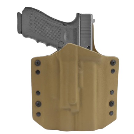 ARES Kydex Holster Glock-17/19 x300/X400 Weapon Lights - Coyote Tan