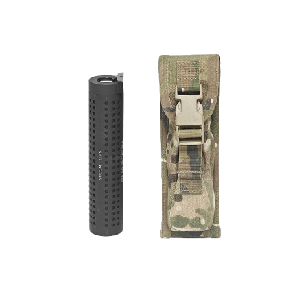 Warrior Large Torch/Suppressor Pouch MultiCam
