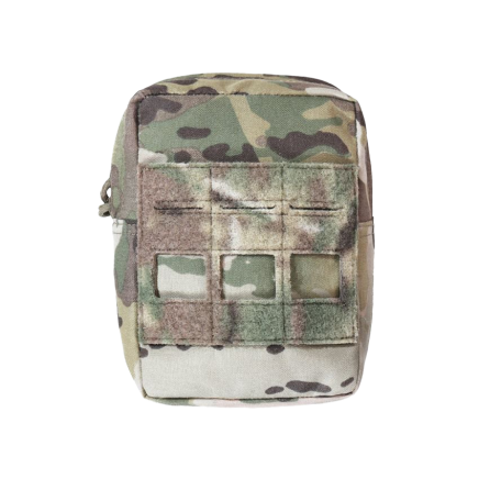 Warrior Laser Cut Small Vertical Utility Pouch MultiCam
