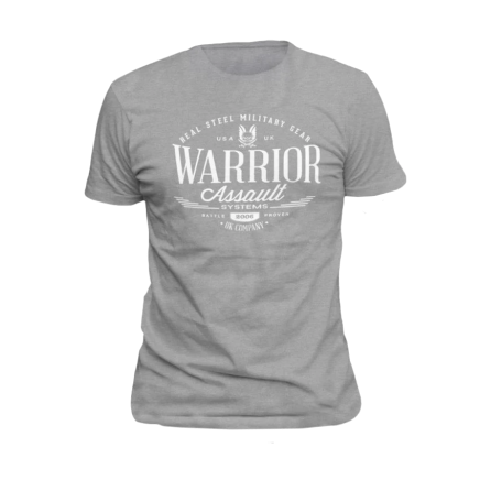 Warrior Vintage T-Shirt Heather Grey