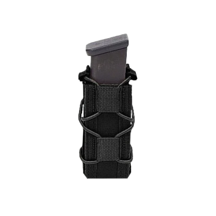 Warrior Single Quick Mag for 9mm Pistol Black