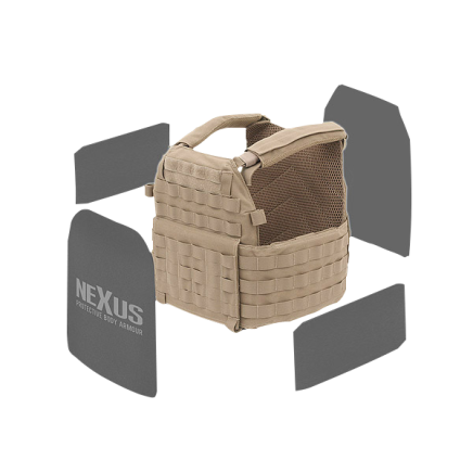 Nexus DCS Level 3a Soft Armour Front, Back & Sides