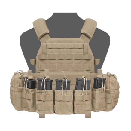 Warrior DCS G36 Plate Carrier Combo with 5x 5.56 G36 Open Mag Pouches, 2x Utility Pouches