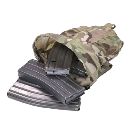 Warrior Laser Cut Compact Dump Pouch MultiCam