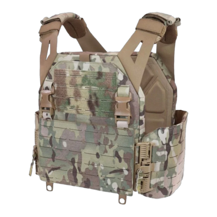 Warrior Laser Cut LPC V1 Low Profile Plate Carrier Base With Solid Sides