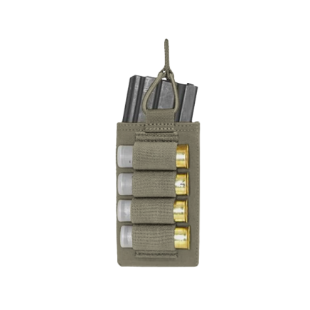 Warrior Single Open 5.56mm with Shotgun Strip Ranger Green