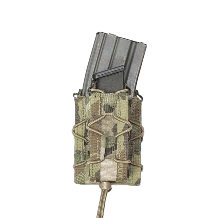 Warrior Single Quick Mag with Single Pistol Pouch MultiCam