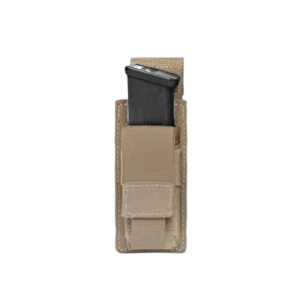 Warrior Single DA 9mm Pistol Coyote Tan