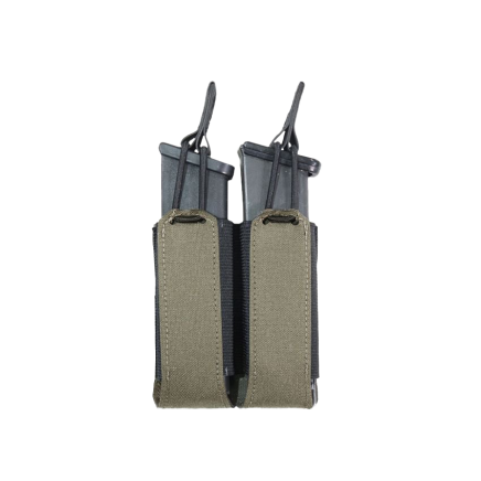 Warrior Laser Cut Double Bungee Pistol Pouch Ranger Green