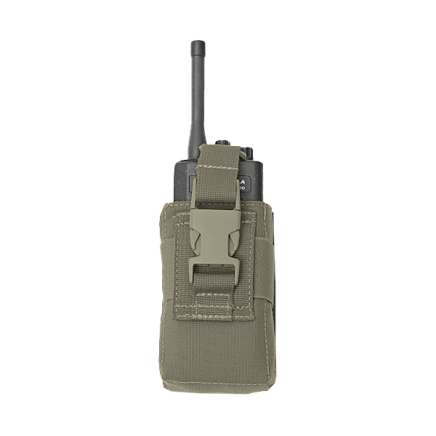 Warrior Adjustable Radio Pouch Ranger Green