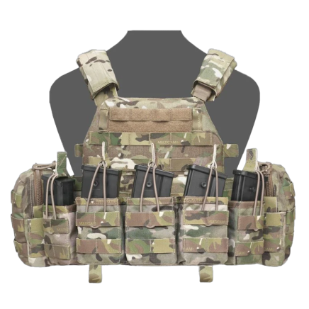 Warrior DCS G36 Plate Carrier Combo with 5x 5.56 G36 Open Mag Pouches, 2x Utility Pouches