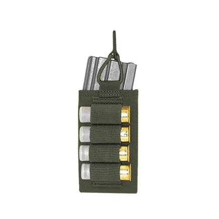 Warrior Single Open 5.56mm with Shotgun Strip Olive Drab