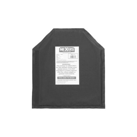 Nexus NIJ IIIa 10" x 12" Single Soft Armour Insert Plate Backer