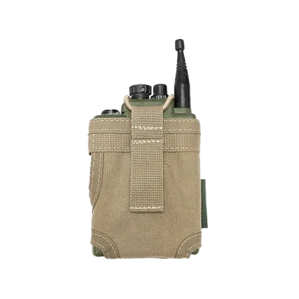 Warrior Personal Radio Pouch Coyote Tan