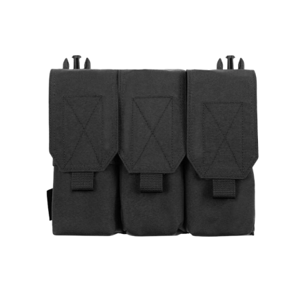 Warrior Removable Triple Covered M4 Pouch for RPC Black
