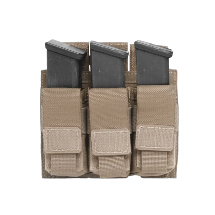 Warrior Triple DA 9mm Pistol Coyote Tan