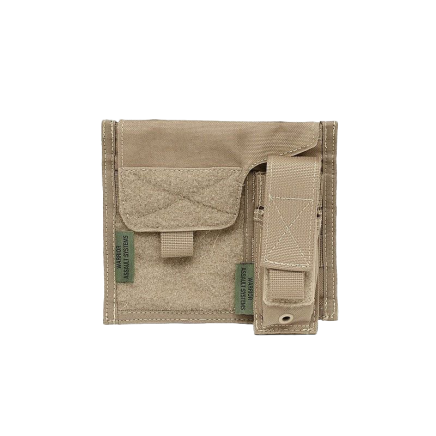 Warrior Large Admin Panel with Pouch Coyote Tan