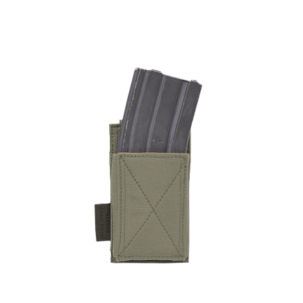 Warrior Single Elastic Mag Pouch Ranger Green