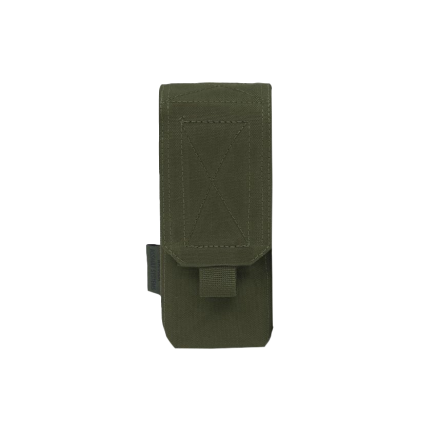 Warrior Single G36 Covered Mag Pouch OD Green