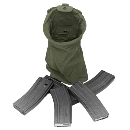 Warrior Slimline Foldable Dump Pouch Olive Drab