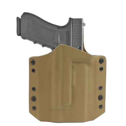ARES Kydex Holster Glock-17/19 TLR-1/TLR-2 Weapon Lights - Coyote Tan