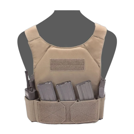 Warrior CPC TVMP Covert Plate Carrier Combo with Triple Velcro 5.56 Open Mag Pouch