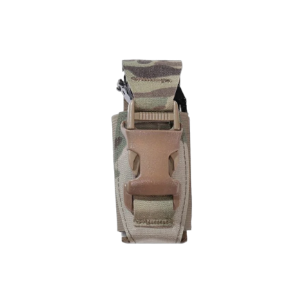 Warrior Laser Cut Single 40mm Flash Bang Pouch MultiCam