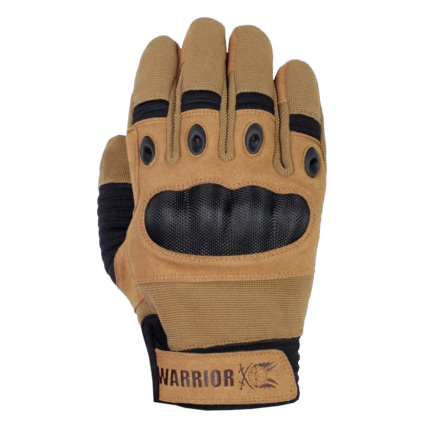Warrior Omega Hard Knuckle Glove Coyote Tan
