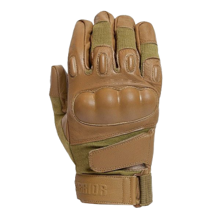 Warrior Firestorm Hard Knuckle Glove Coyote Tan