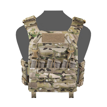 Warrior RPC DFP TMOP Recon Plate Carrier Combo with Detachable Triple 5.56 Molle Open Mag Panel