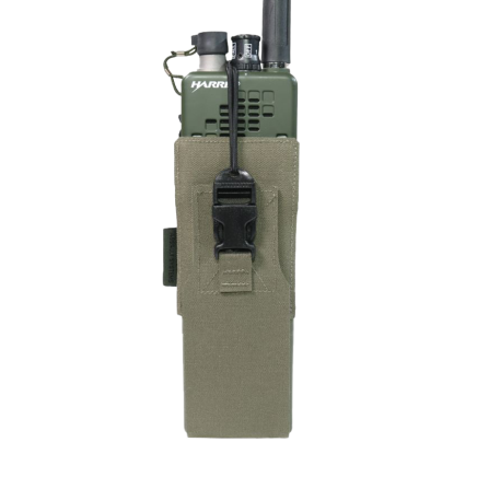 Warrior Laser Cut MBITR / Harris Radio Pouch Ranger Green