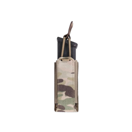 Warrior Laser Cut Single Bungee Pistol Pouch MultiCam