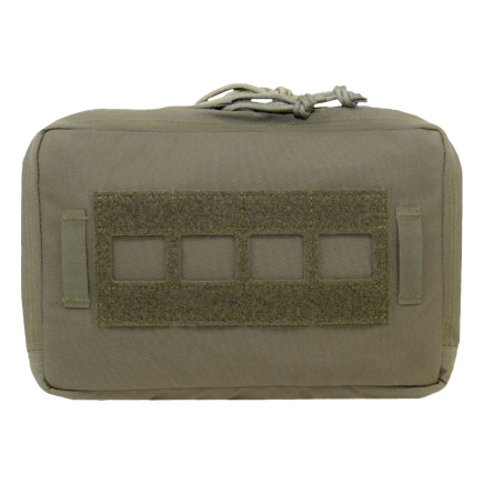 Warrior Laser Cut Large Horizontal Utility Pouch Ranger Green