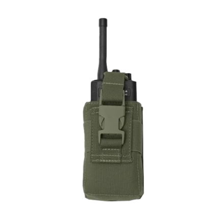 Warrior Adjustable Radio Pouch Olive Drab