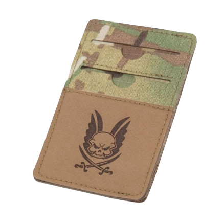 Warrior Laser Cut Credit Card Wallet