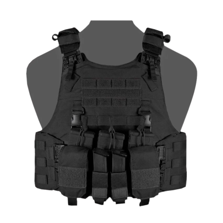 Warrior QRC DFP MK1 Quad Release Plate Carrier Combo with 3x Universal Open Mag Pouches, 2x Utility Pouches
