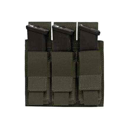 Warrior Triple DA 9mm Pistol Olive Drab