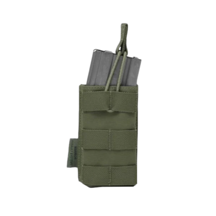 Warrior Single 5.56 Open Mag Pouch Olive Drab