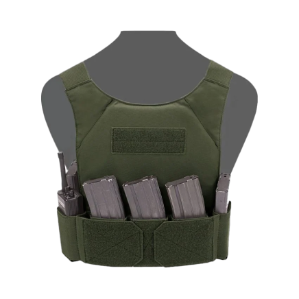 Warrior CPC TVMP Covert Plate Carrier Combo with Triple Velcro 5.56 Open Mag Pouch